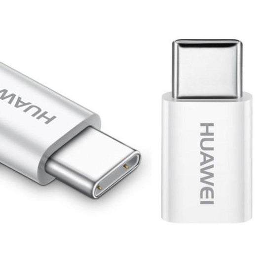 Adattatore dati e ricarica microUSB - USB-C Huawei AP52, bianco 4071259