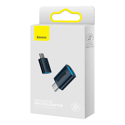 Adattatore USB-C a USB-A USB-C OTG di Baseus Ingenuity, blu ZJJQ000003 