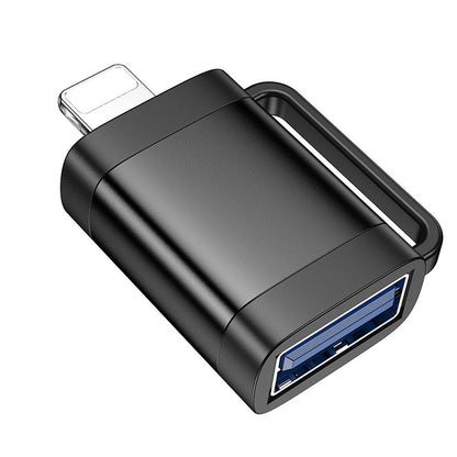 Adattatore OTG Lightning - USB-A HOCO UA31A, Nero