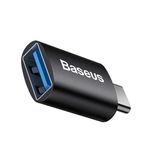 Adattatore USB-C a USB-A OTG di Baseus Ingenuity, nero 