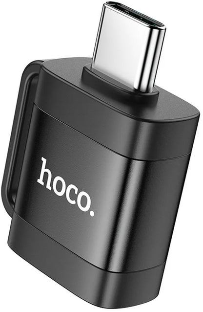 Adattatore OTG USB-C - USB-A HOCO UA31C, Nero