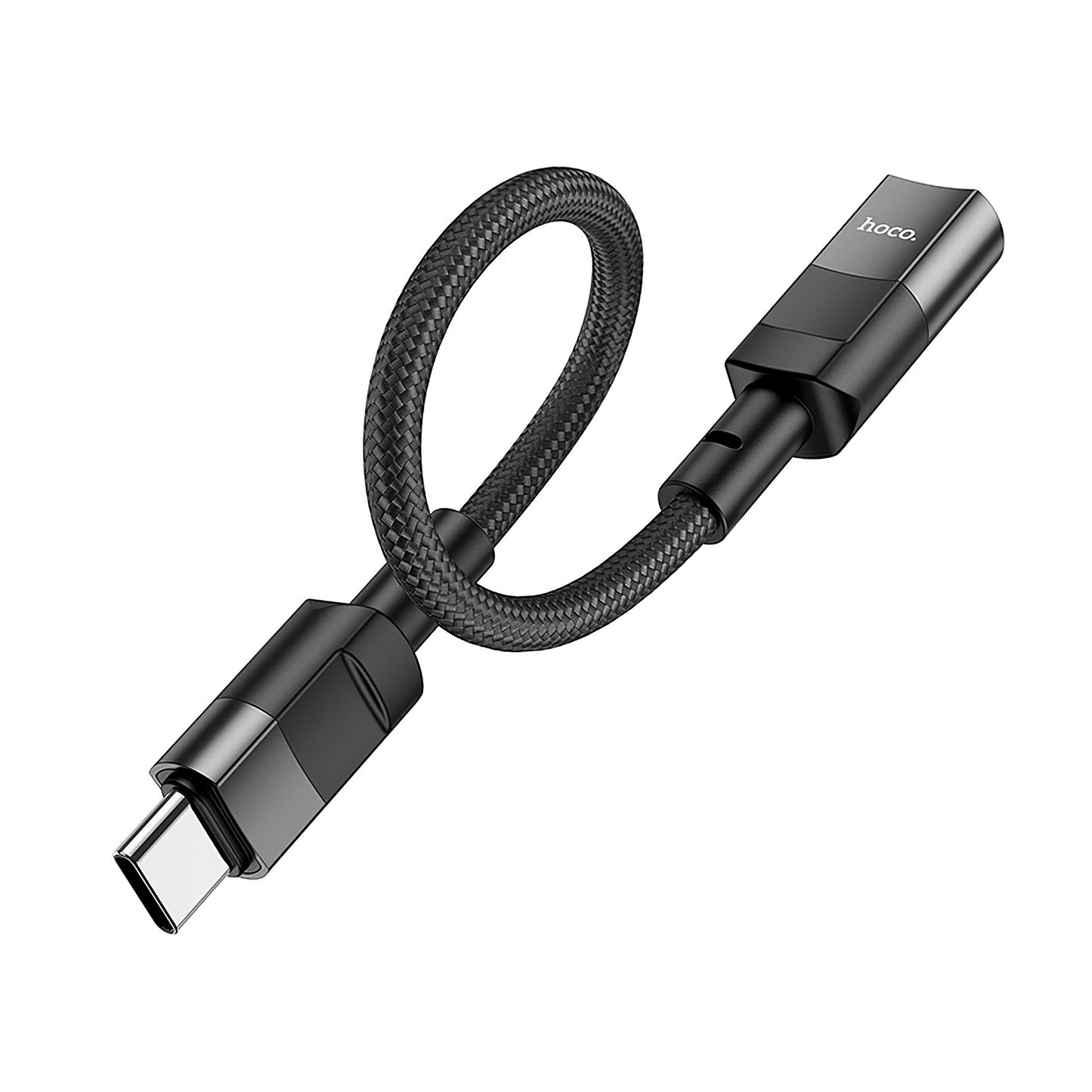 HOCO U107 Adattatore dati e ricarica Lightning - USB-C HOCO U107, 0,1 m, nero 