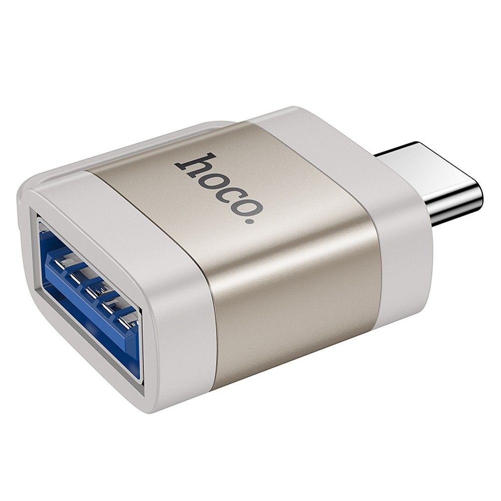 Adattatore OTG USB-C - USB-A HOCO UA31C, Grigio