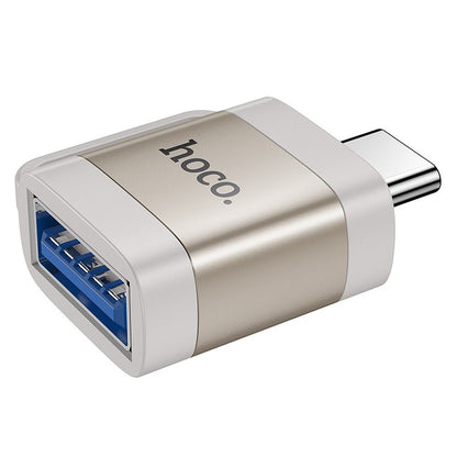 Adattatore OTG USB-C - USB-A HOCO UA31C, Grigio