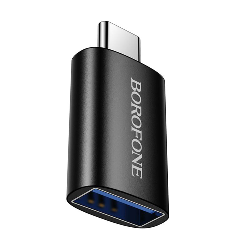 Adattatore OTG USB-C - USB-A Borofone BV26C, Nero
