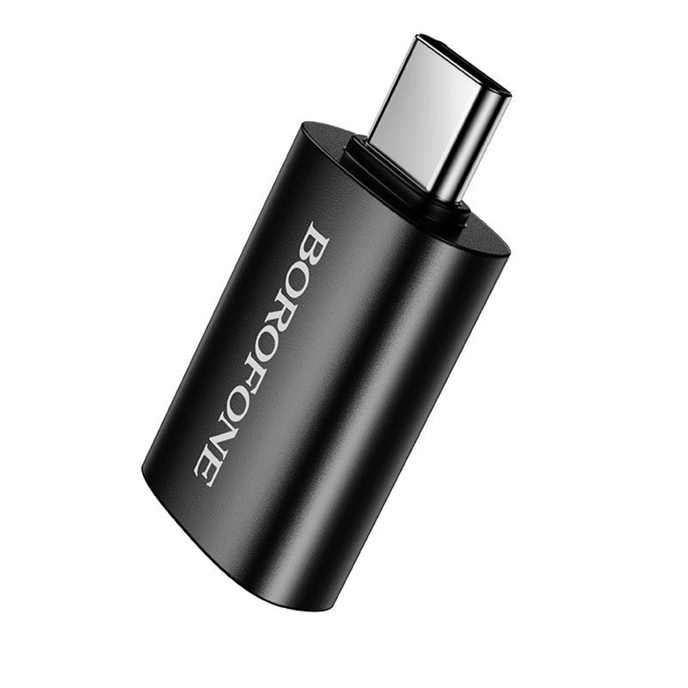 Adattatore OTG USB-C - USB-A Borofone BV26C, Nero