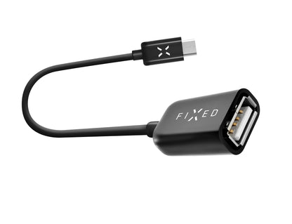 Adattatore OTG USB-C - USB-A Fixed, Nero
