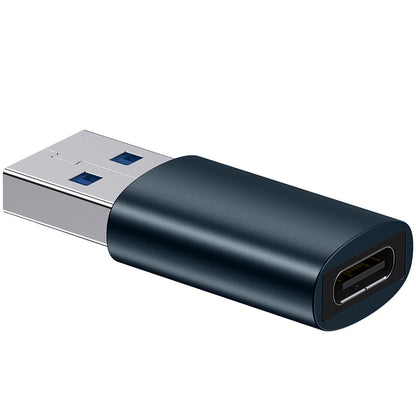 Baseus Ingenuity Adattatore dati e ricarica USB-C - USB-A, blu ZJJQ000103