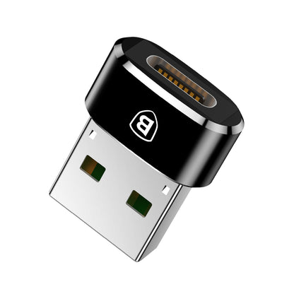 Adattatore di ricarica e dati da USB-C a USB-A Baseus da USB-C a USB-A, nero CAAOTG-01 CAAOTG-01