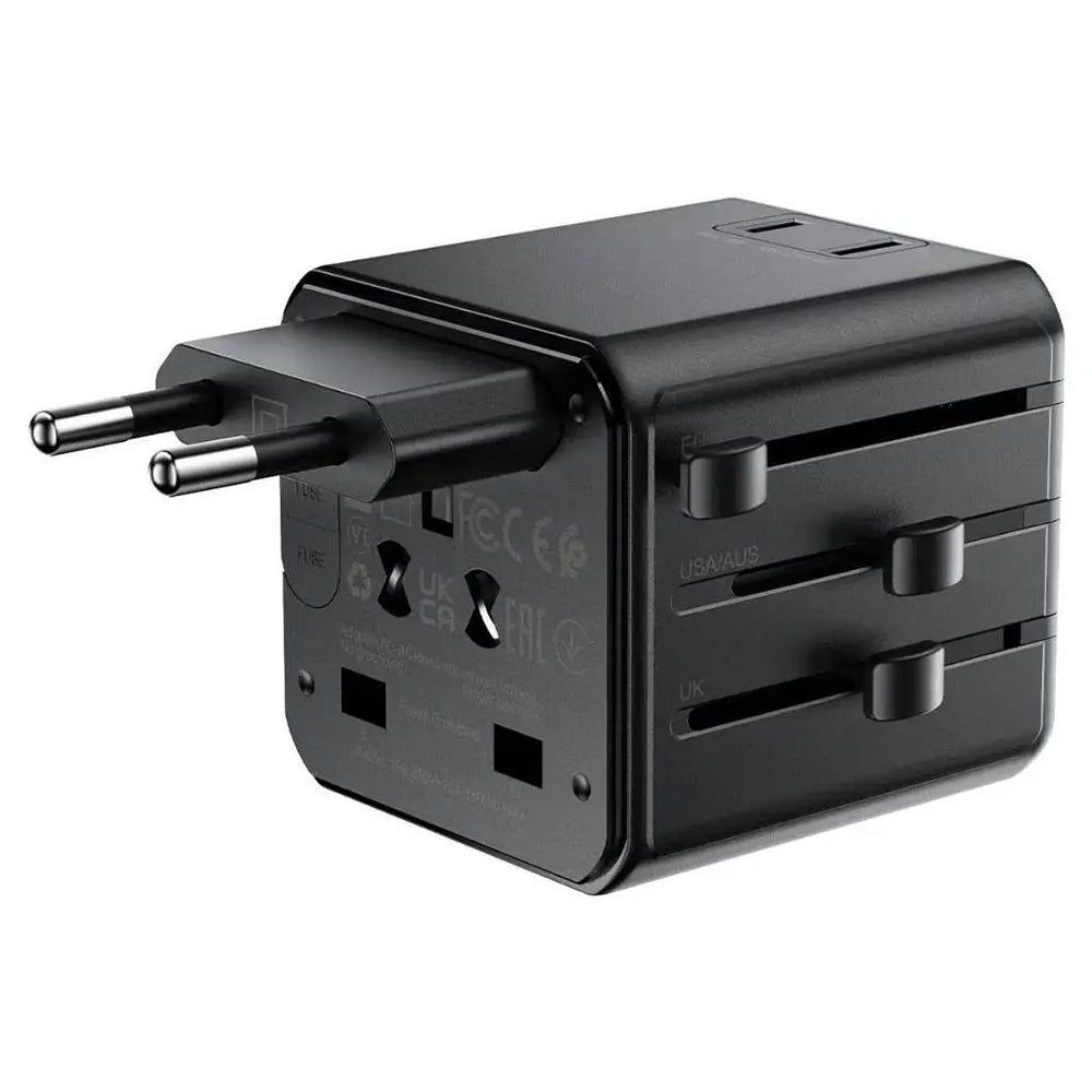Adattatore di Rete Acefast Z11 Travel, Nero