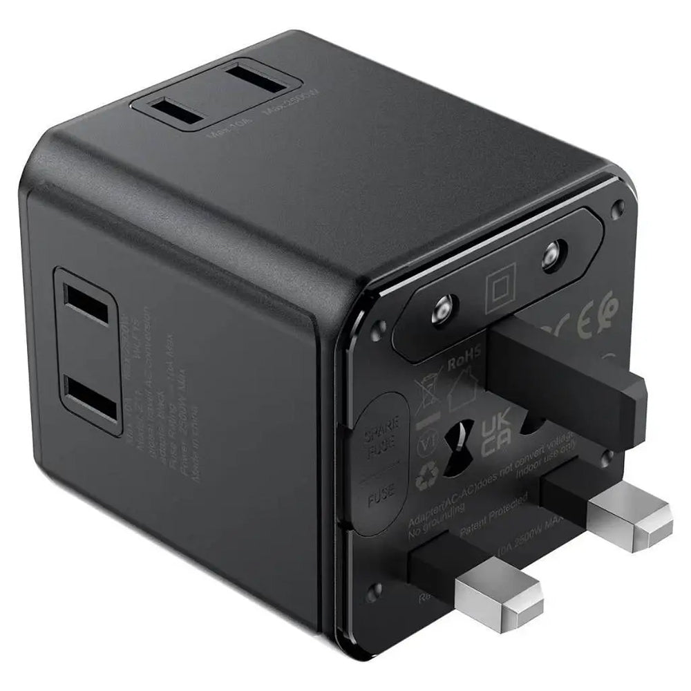 Adattatore di Rete Acefast Z11 Travel, Nero
