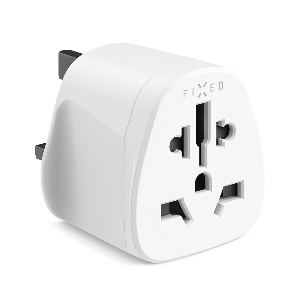 Fixed Network Adapter EU / US / AUS - UK, White