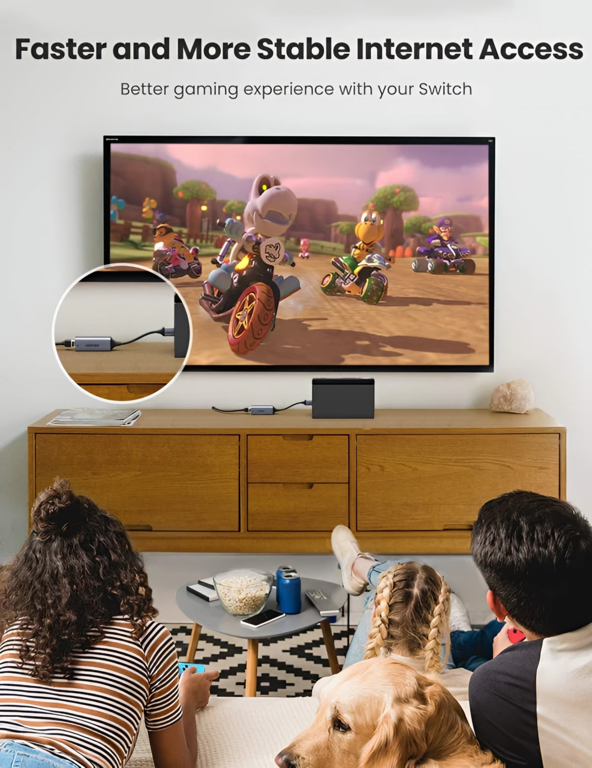 Scheda di Rete UGREEN CM209, RJ45, USB, Grigio