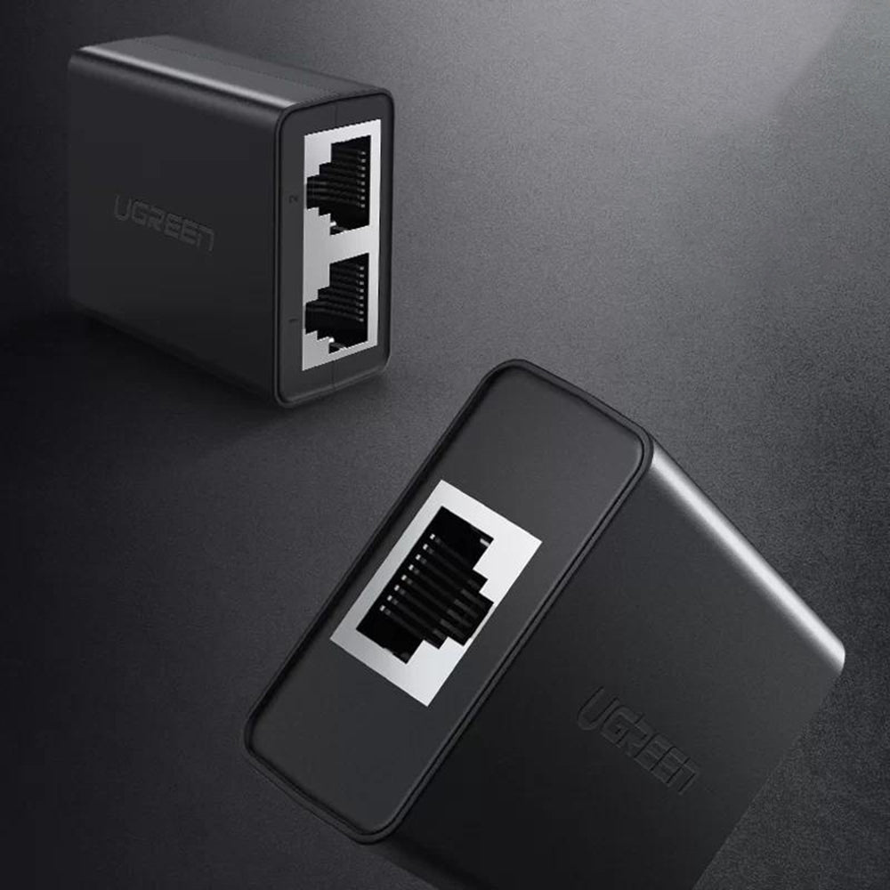 Adattatore di Rete UGREEN CM210, RJ45 - 2 x RJ45, Nero