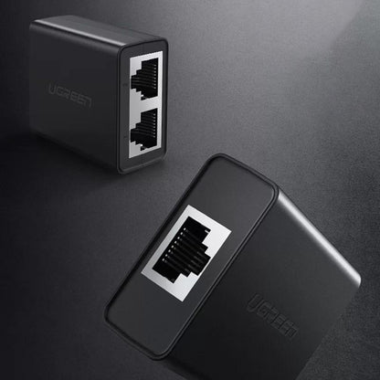 Adattatore di Rete UGREEN CM210, RJ45 - 2 x RJ45, Nero