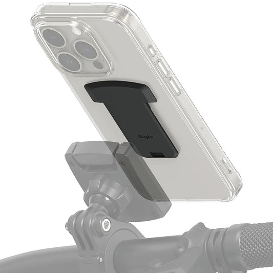 Ringke Quick & Go Phone Adapter for Bicycle Holder, Set of 2 pieces, Black