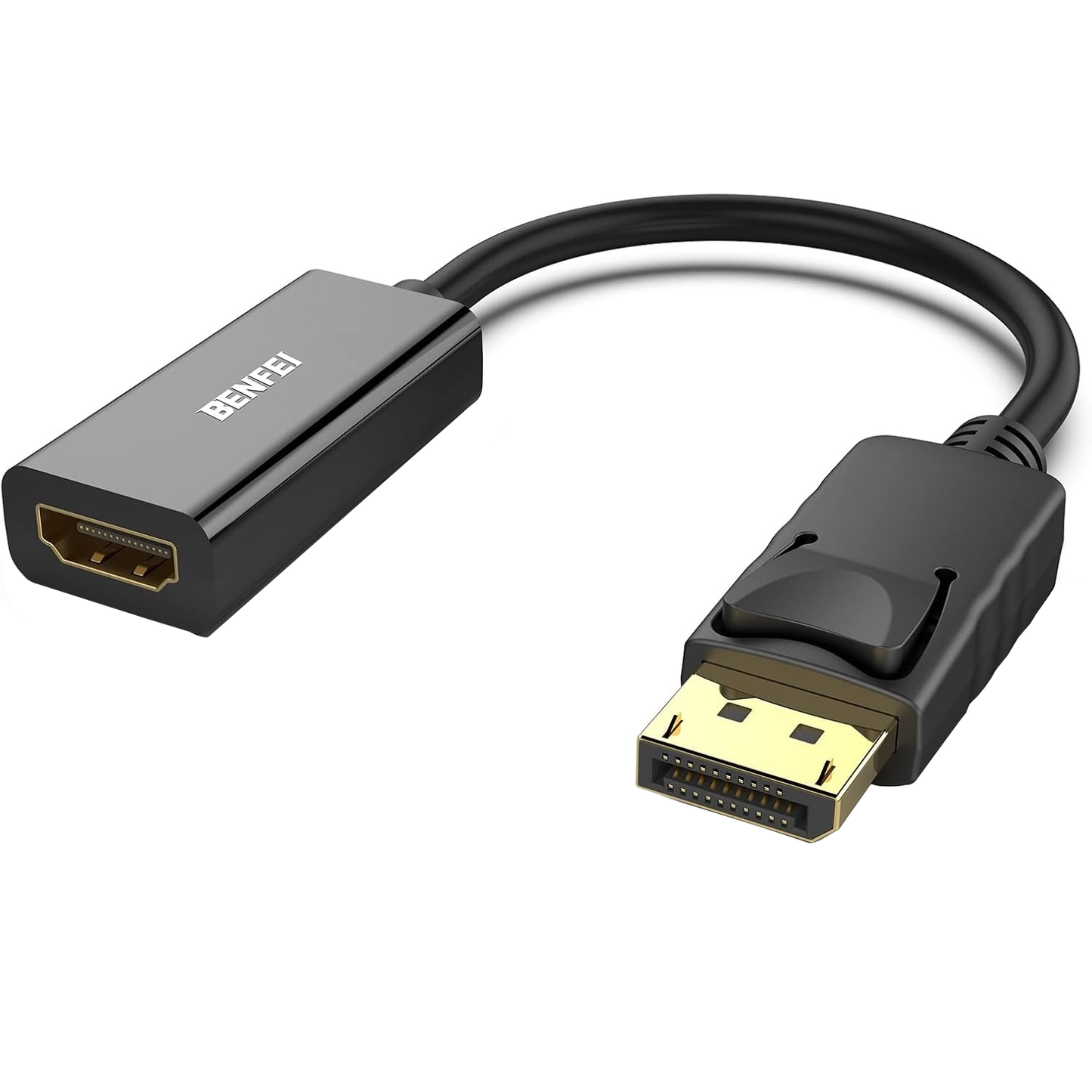Adattatore Video Benfei, DisplayPort - HDMI, 4K, Nero
