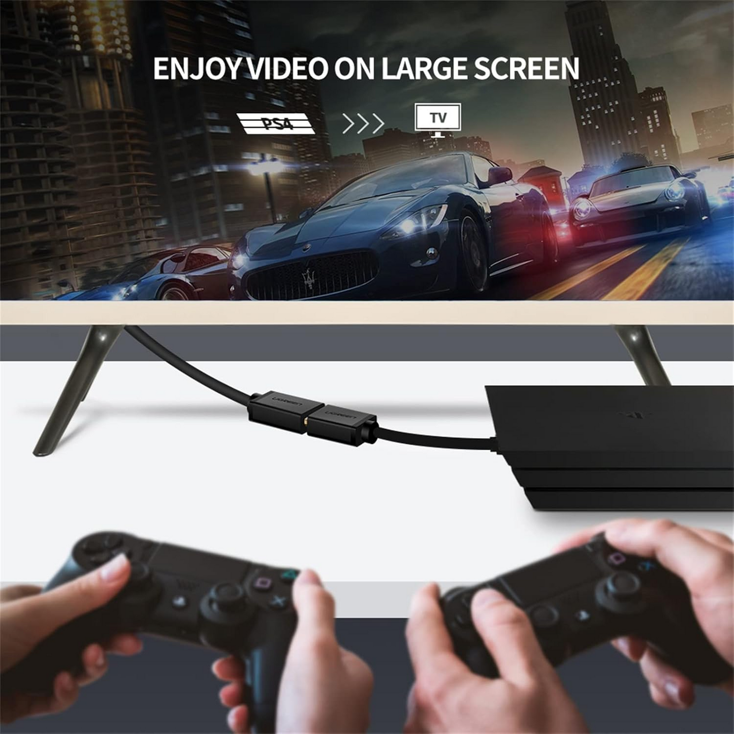 Adattatore Video UGREEN 20118, HDMI - DVI, 1080P, Nero