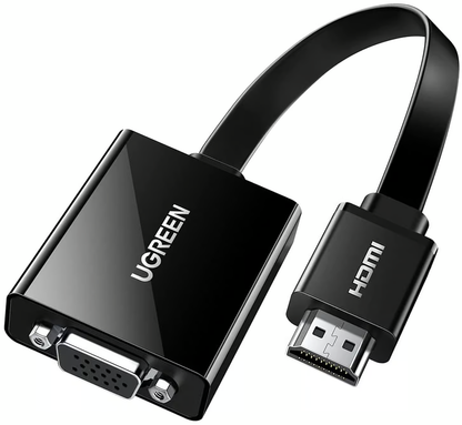 UGREEN CM611 Video Adapter (90813), HDMI - VGA, 1080P, Black