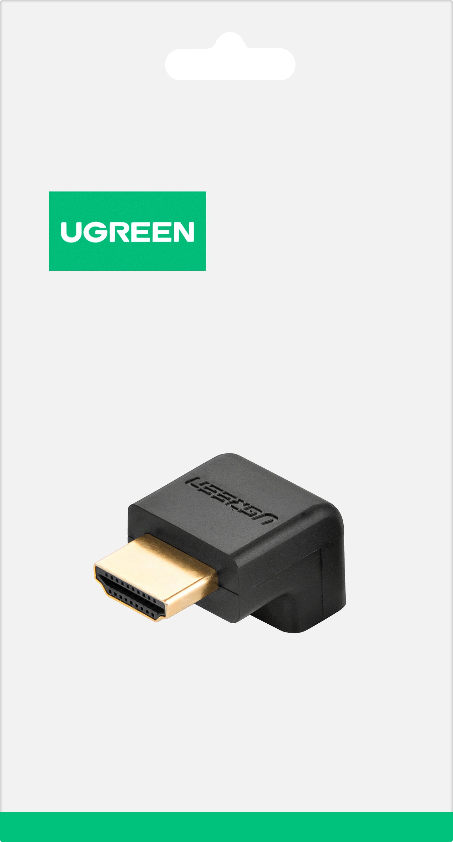 Adattatore Video UGREEN HD112 Down Angle, HDMI - HDMI, 4K, Nero