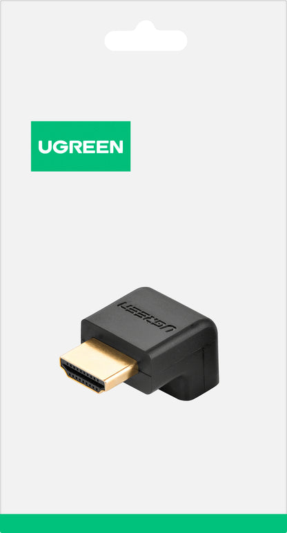 Adattatore Video UGREEN HD112 Down Angle, HDMI - HDMI, 4K, Nero