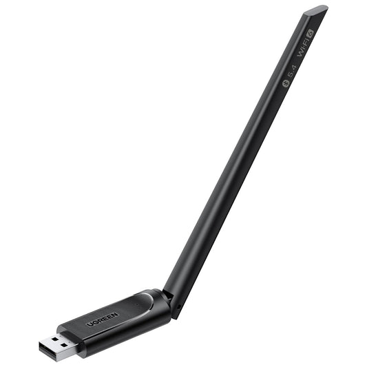 Adattatore Wireless UGREEN AX900 (75109), Dual Band, Wi-Fi 6, 600Mbps, Nero