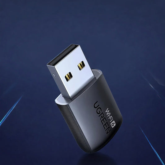 Adattatore Wireless UGREEN CM762 (35264), Dual Band, Wi-Fi 6, 600Mbps, Nero