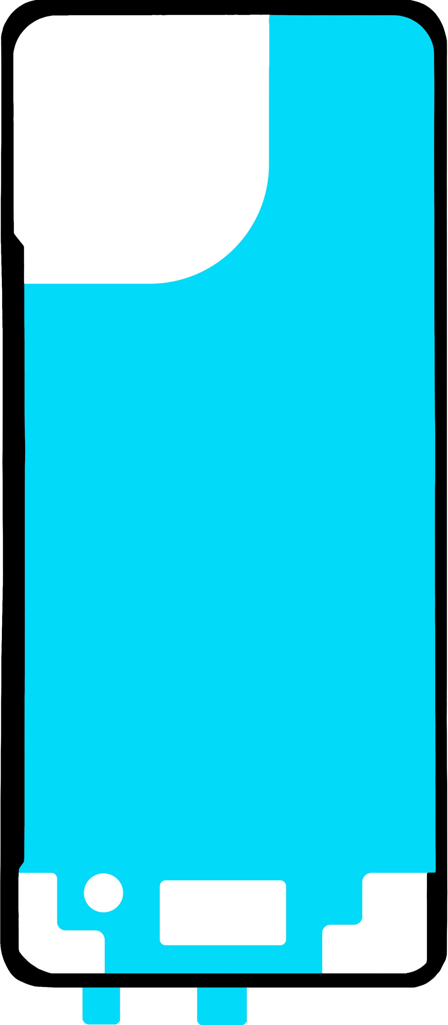 Adesivo Copri Batteria Xiaomi Poco X7 Pro