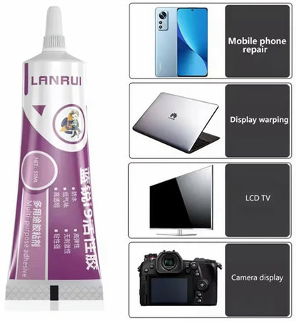 Colla Liquida Lanrui I9, 55ml, Trasparente