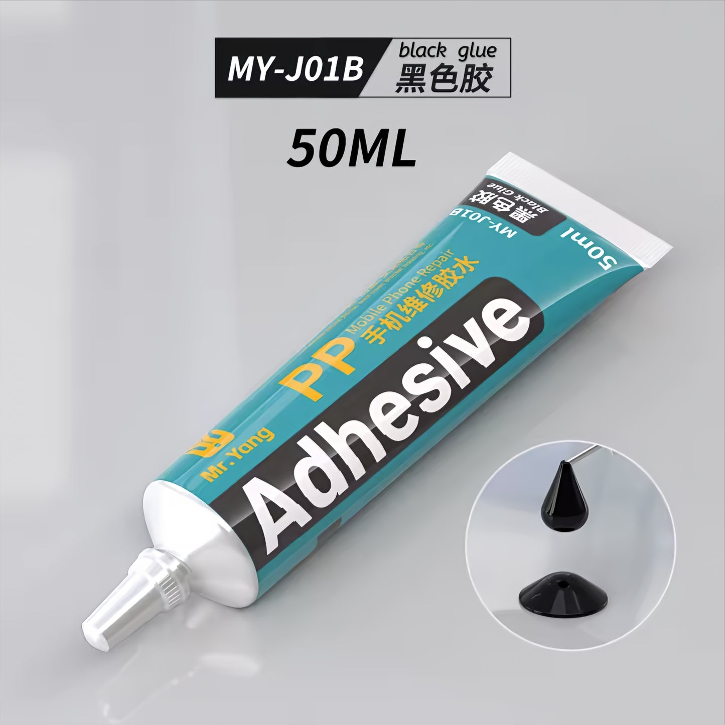 Colla Liquida Mr.Yang MY-J01B, 50ml, Nero