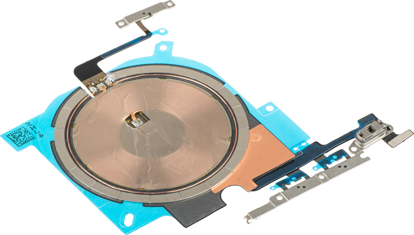 Antenna NFC - Pulsante Microcontatto On-Off - Volume - Profilo - Modulo di ricarica Wireless Apple iPhone 12 Pro Max