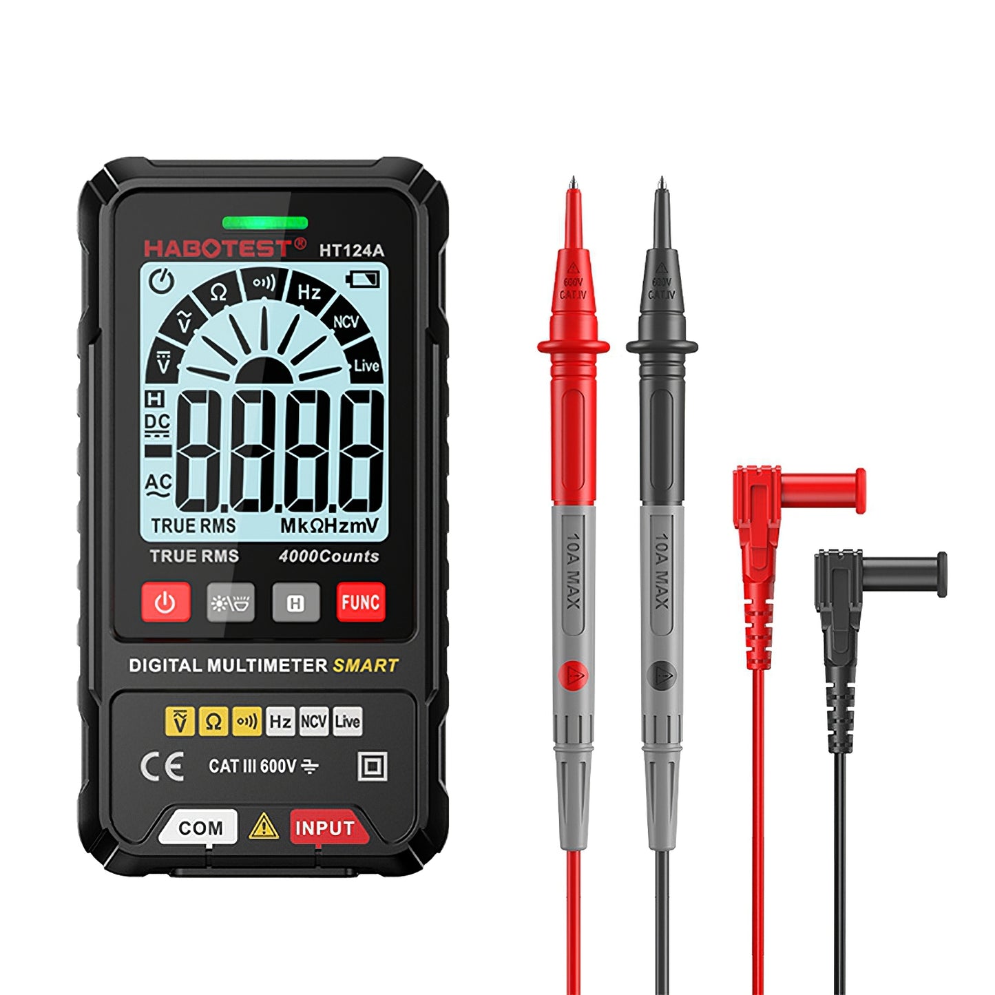 Misuratore digitale di Habotest HT124A 