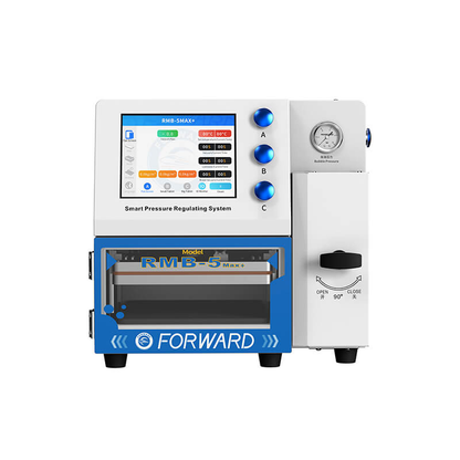 Pacchetto Macchina Laminazione OCA / Rimozione Bolle + Compressore Aria + Pompa Vuoto Forward RMB-5MAX + FW-122B + FW-126S