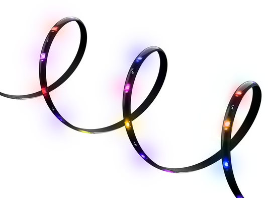 Striscia led Yeelight, 3,5W, OBSID RGBIC, estensione, 1m, nero YLFWD-0026 YLFWD-0026