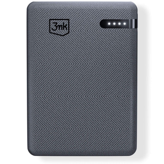 Batteria Esterna 3MK Pocket, 5000mAh, 12W, 1 x USB-C, Grigio