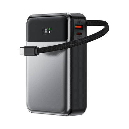 Batteria Esterna Acefast M21, 20000mAh, 65W, QC + PD, 1 x USB-A - 2 x USB-C, Nera