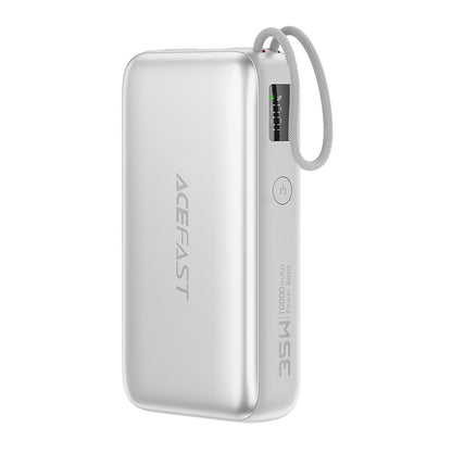 Batteria Esterna Acefast M32, 10000mAh, 35W, PD, 2 x USB-C, Argento