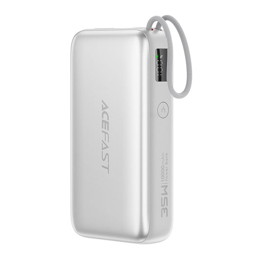 Batteria Esterna Acefast M32, 10000mAh, 35W, PD, 2 x USB-C, Argento