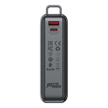 Batteria Esterna Acefast M4, 20000mAh, 67W, PD, 1 x USB-A - 2 x USB-C, Nera