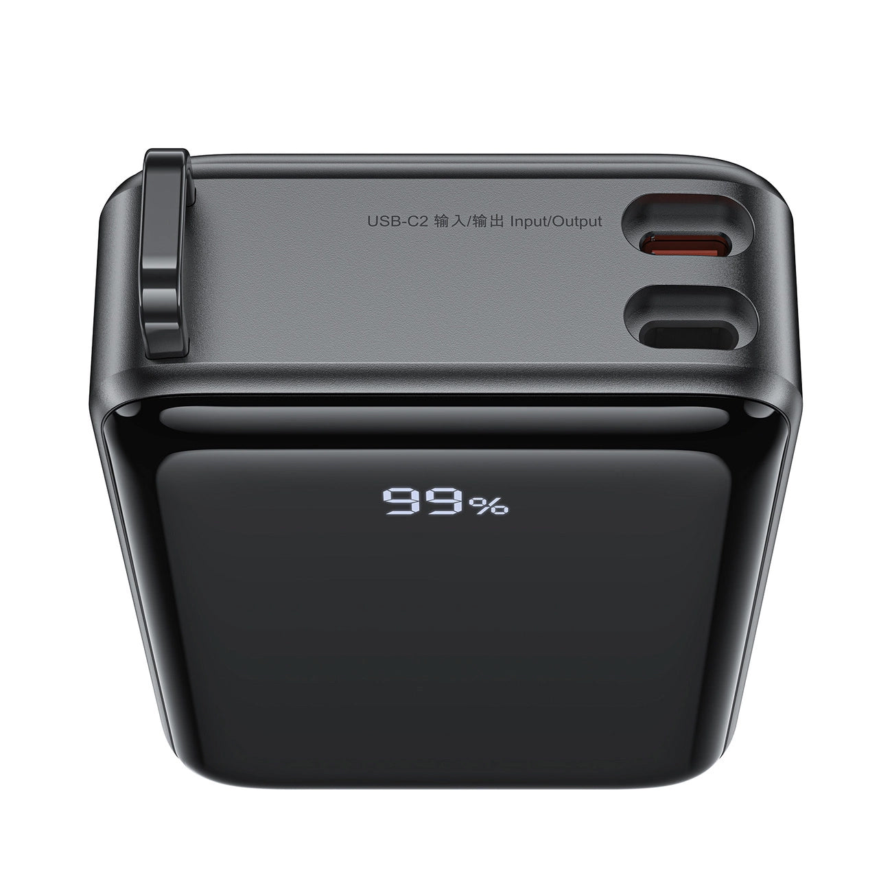 Batteria esterna Acefast M4, 20000mAh, 67W, PD + QI, 1 x USB-A - 2 x USB-C, nero