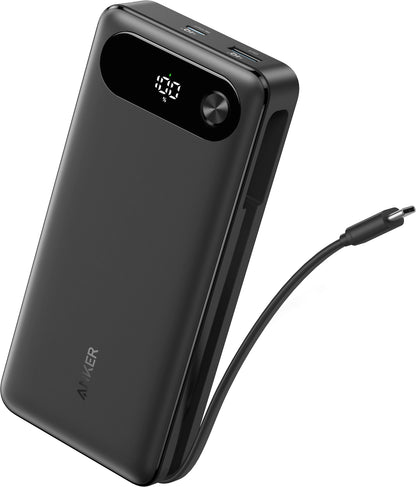 Batteria Esterna Anker PowerCore, 20000mAh, 87W, QC + PD, 1 x USB-A - 2 x USB-C, Nera, Resigillata A1383H11