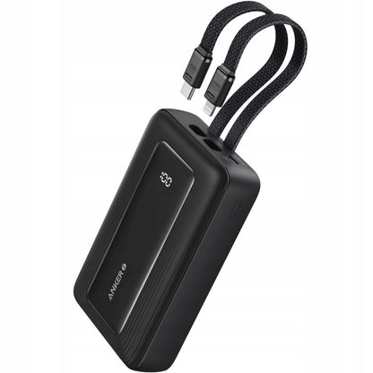 Batteria Esterna Anker PowerCore, 10000mAh, 30W, QC + PD, 1 x Lightning - 1 x USB-A - 2 x USB-C, Nera A1680G11