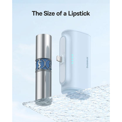 Batteria Esterna Baseus Compact, 5000mAh, 20W, PD, 1 x Lightning - 1 x USB-C, Blu P10068307313-00