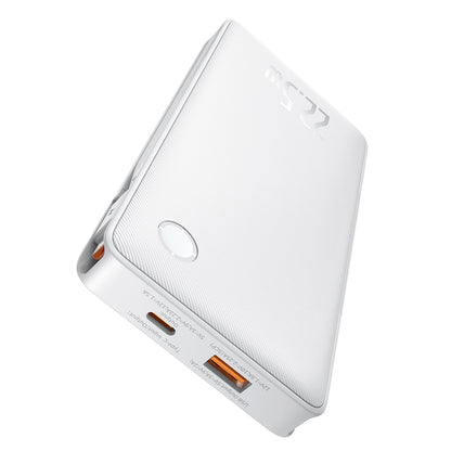 Batteria Esterna Baseus Airpow Lite, 10000mAh, 22.5W, QC + PD, 1 x Lightning - 1 x USB-A - 2 x USB-C, Bianca P10067501213-00