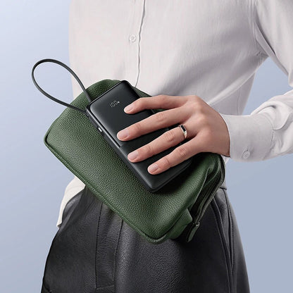 Batteria Esterna Baseus Bipow 2, 20000mAh, 20W, QC + PD, 1 x USB-A - 2 x USB-C, Nera P10077101113-01
