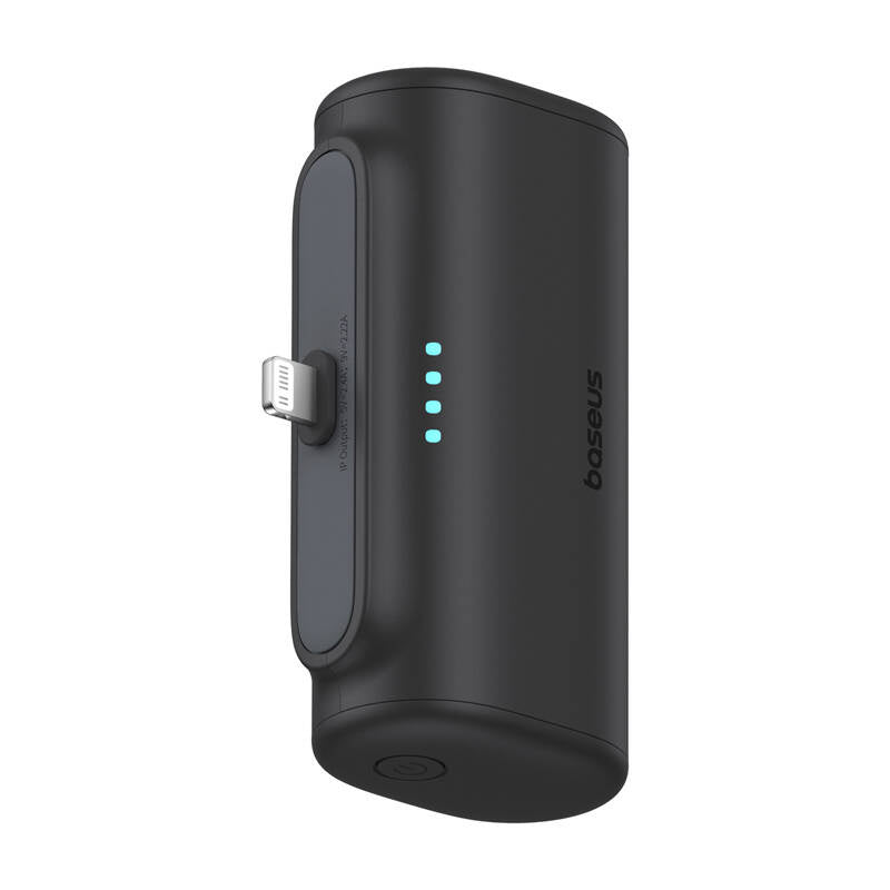 Batteria Esterna Baseus Compact, 5000mAh, 20W, PD, 1 x Lightning - 1 x USB-C, Nera P10068307113-00