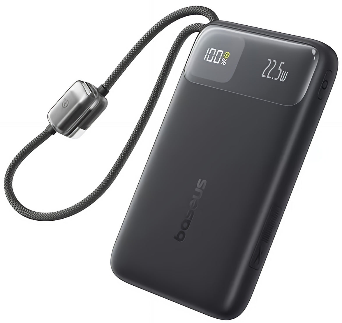 Batteria Esterna Baseus EnerFill FC11, 10000mAh, 22.5W, QC + PD, 1 x Lightning - 1 x USB-A - 2 x USB-C, Nera E0027R04