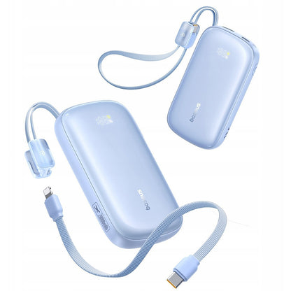 Batteria Esterna Baseus EnerFill FC21 Qpow 3 Ultra, 10000mAh, 22.5W, QC + PD, 1 x USB-A - 1 x USB-C, Blu E0027L03