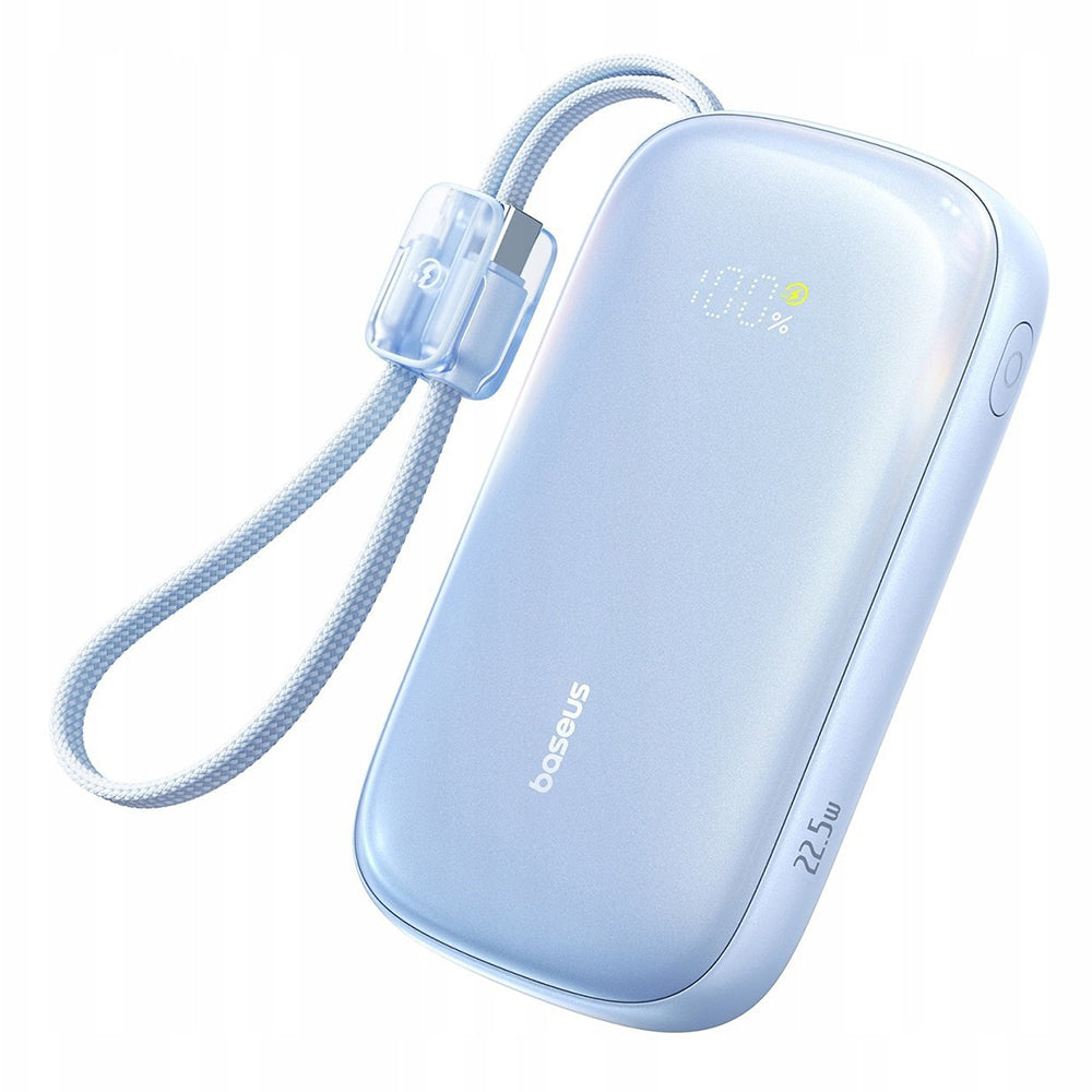 Batteria Esterna Baseus EnerFill FC21 Qpow 3 Ultra, 20000mAh, 22.5W, QC + PD, 1 x USB-A - 1 x USB-C, Blu E0027M03