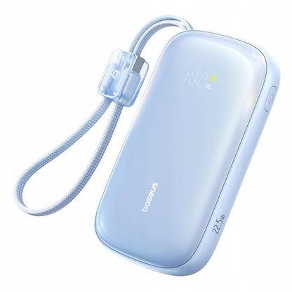 Batteria Esterna Baseus EnerFill FC21 Qpow 3 Ultra, 20000mAh, 22.5W, QC + PD, 1 x USB-A - 1 x USB-C, Blu E0027M03